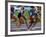 Women's Track and Field Race-Paul Sutton-Framed Photographic Print