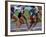 Women's Track and Field Race-Paul Sutton-Framed Photographic Print