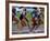 Women's Track and Field Race-Paul Sutton-Framed Photographic Print