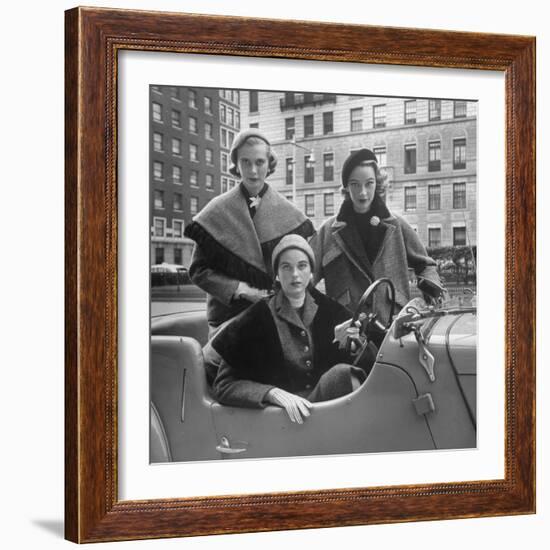 Women's Tweed Fashions-Nina Leen-Framed Photographic Print