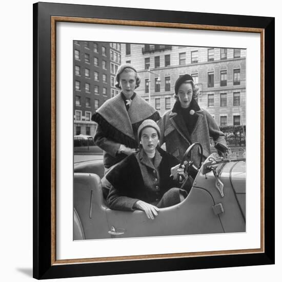 Women's Tweed Fashions-Nina Leen-Framed Photographic Print