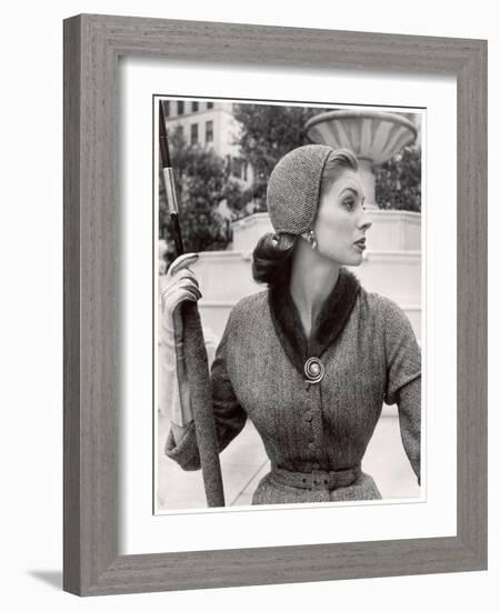 Women's Tweed Fashions-Nina Leen-Framed Photographic Print