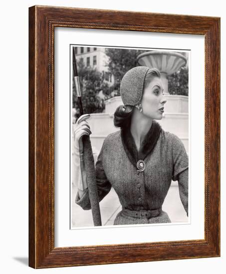 Women's Tweed Fashions-Nina Leen-Framed Photographic Print