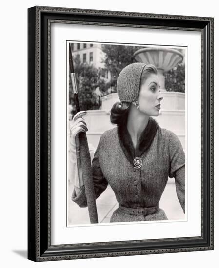 Women's Tweed Fashions-Nina Leen-Framed Photographic Print