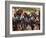 Women Sing and Dance Before the Bull Jumping, Turmi, Ethiopia-Jane Sweeney-Framed Photographic Print