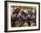 Women Sing and Dance Before the Bull Jumping, Turmi, Ethiopia-Jane Sweeney-Framed Photographic Print