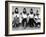 Women Sitting and Reading under Hairdryers at Rockefeller Center "Pamper Club"-Nina Leen-Framed Photographic Print