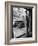 Women Standing on Sidewalk of 5th Avenue Across from Window of Saks Department Store-Alfred Eisenstaedt-Framed Photographic Print