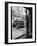 Women Standing on Sidewalk of 5th Avenue Across from Window of Saks Department Store-Alfred Eisenstaedt-Framed Photographic Print