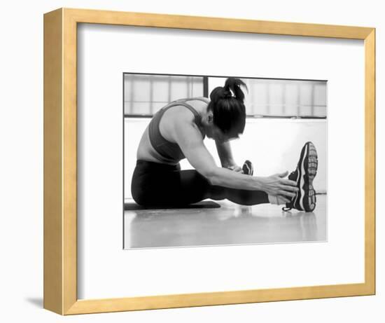 Women Stretching During Exercise Session, New York, New York, USA-Paul Sutton-Framed Photographic Print