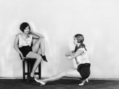 Women Stretching Photo | Art.com