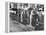 Women Washing Off the New Assemble Vehicles at the Fiat Auto Factory-Carl Mydans-Framed Premier Image Canvas