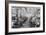 Women Working in a Lancashire Cotton-Mill-null-Framed Art Print