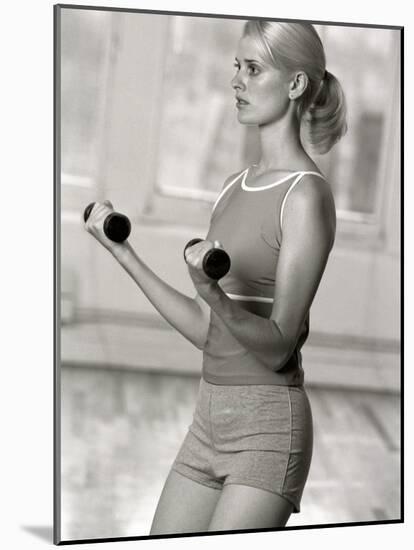 Women Working Out with Hand Wieghts, New York, New York, USA-Chris Trotman-Mounted Photographic Print
