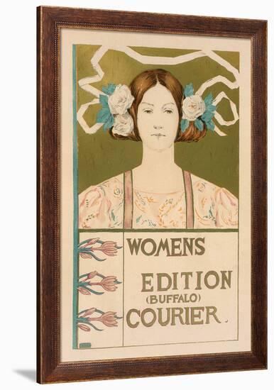 Womens Edition Buffalo Courier-Alice Russell Glenny-Framed Premium Giclee Print