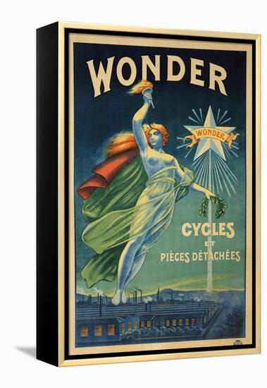 Wonder, Cycles et Pieces Detachees, circa 1910-null-Framed Premier Image Canvas