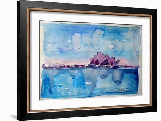 Wonder from Down Under Sydney Opera-Markus Bleichner-Framed Art Print