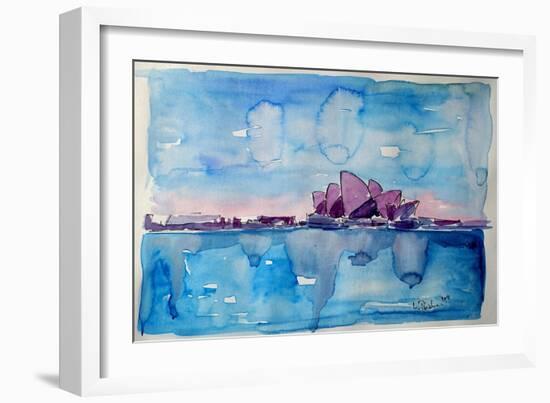 Wonder from Down Under Sydney Opera-Markus Bleichner-Framed Art Print