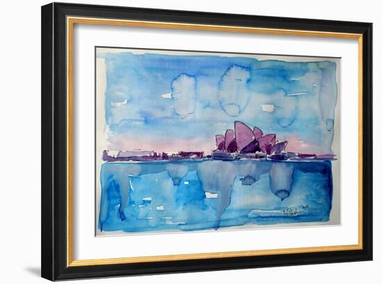 Wonder from Down Under Sydney Opera-Markus Bleichner-Framed Art Print