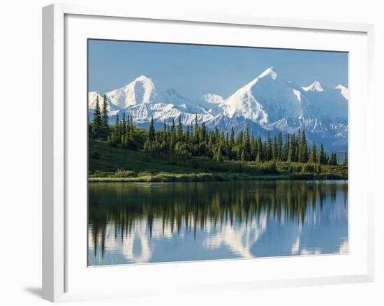 Wonder Lake, Denali National Park, Alaska-Howard Newcomb-Framed Photographic Print