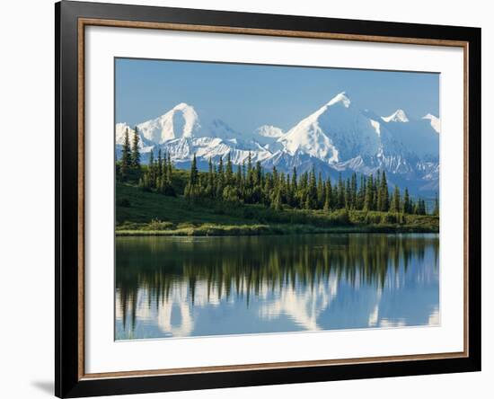 Wonder Lake, Denali National Park, Alaska-Howard Newcomb-Framed Photographic Print