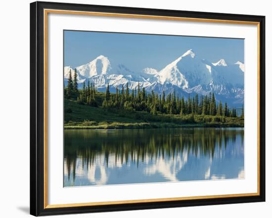 Wonder Lake, Denali National Park, Alaska-Howard Newcomb-Framed Photographic Print