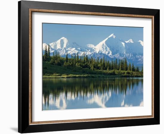 Wonder Lake, Denali National Park, Alaska-Howard Newcomb-Framed Photographic Print