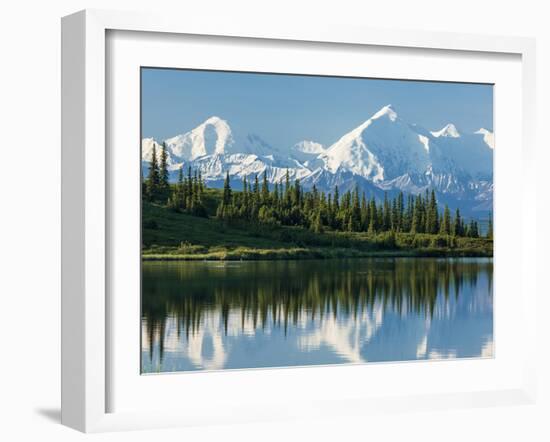 Wonder Lake, Denali National Park, Alaska-Howard Newcomb-Framed Photographic Print