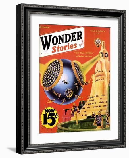 Wonder Stories, 1932, USA-null-Framed Giclee Print