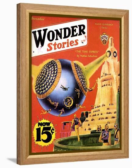 Wonder Stories, 1932, USA-null-Framed Premier Image Canvas