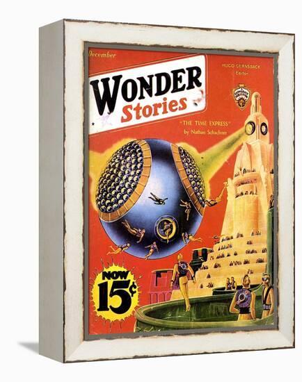 Wonder Stories, 1932, USA-null-Framed Premier Image Canvas