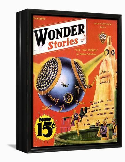Wonder Stories, 1932, USA-null-Framed Premier Image Canvas
