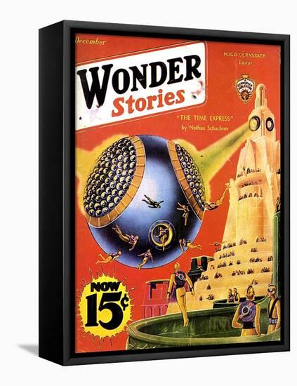 Wonder Stories, 1932, USA-null-Framed Premier Image Canvas