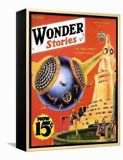 Wonder Stories, 1932, USA-null-Framed Premier Image Canvas