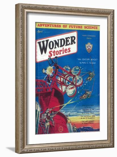 Wonder Stories-null-Framed Art Print