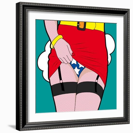 Wonder Woman Sexy-Mark Ashkenazi-Framed Giclee Print