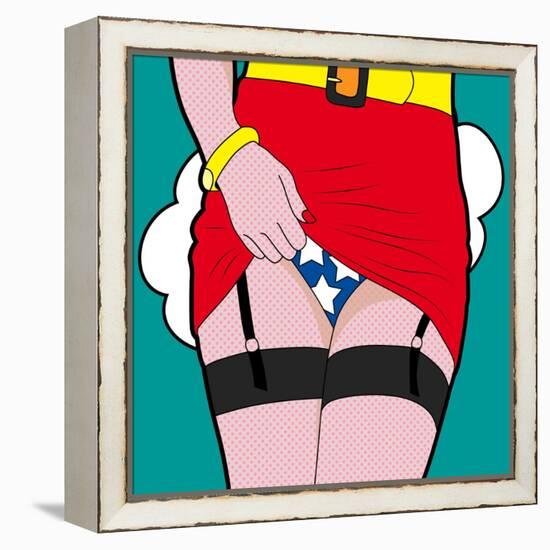 Wonder Woman Sexy-Mark Ashkenazi-Framed Premier Image Canvas