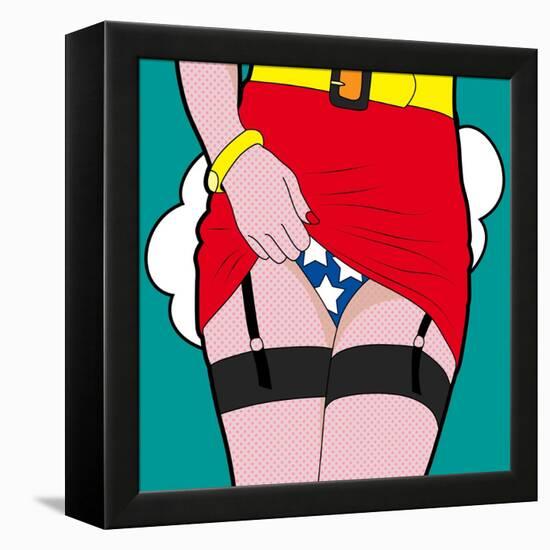 Wonder Woman Sexy-Mark Ashkenazi-Framed Premier Image Canvas