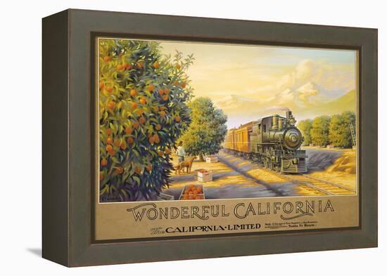 Wonderful Califonia-Kerne Erickson-Framed Stretched Canvas