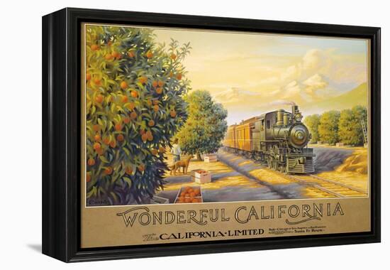 Wonderful Califonia-Kerne Erickson-Framed Stretched Canvas