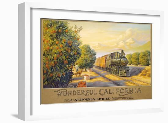 Wonderful Califonia-Kerne Erickson-Framed Art Print