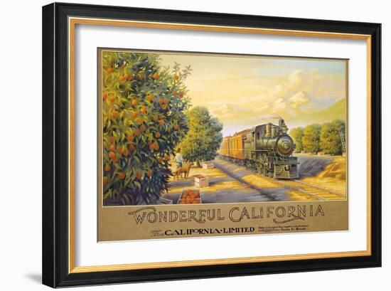 Wonderful Califonia-Kerne Erickson-Framed Art Print