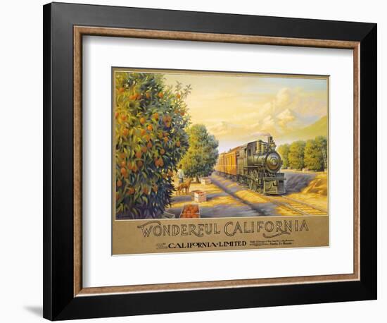 Wonderful Califonia-Kerne Erickson-Framed Premium Giclee Print