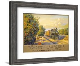 Wonderful Califonia-Kerne Erickson-Framed Art Print