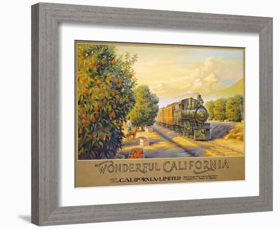 Wonderful Califonia-Kerne Erickson-Framed Art Print