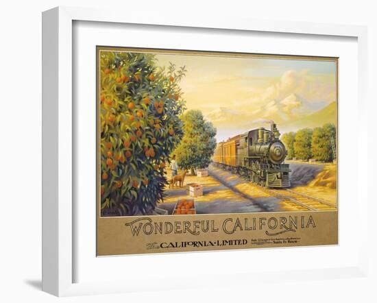 Wonderful Califonia-Kerne Erickson-Framed Art Print