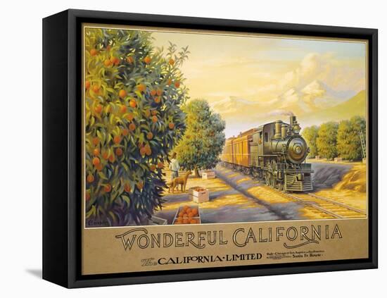 Wonderful Califonia-Kerne Erickson-Framed Stretched Canvas