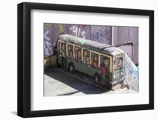 Wonderful Graffiti, Valparaiso, Chile-Peter Groenendijk-Framed Photographic Print