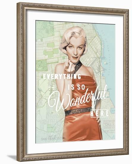 Wonderful Marilyn-The Chelsea Collection-Framed Giclee Print