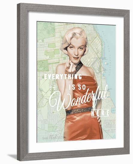 Wonderful Marilyn-The Chelsea Collection-Framed Giclee Print